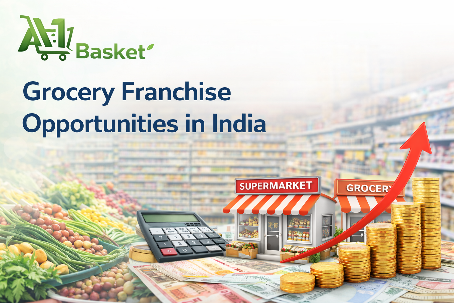 Grocery Franchise Opportunities in India - 2026 Guide - A1 BASKET