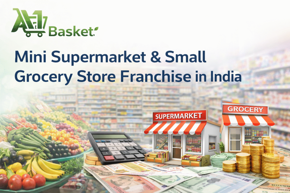 Mini Supermarket & Small Grocery Store Franchise in India