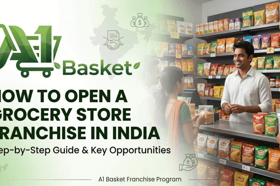 How to Open a Grocery Store Franchise in India